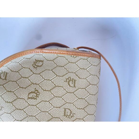 Vintage Christian Dior Monogram Crossbody Bag - Picture 16 of 16